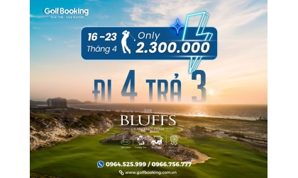 SUPER DEAL – PLAY 4 PAY FOR 3 AT THE BLUFFS HO TRAM!